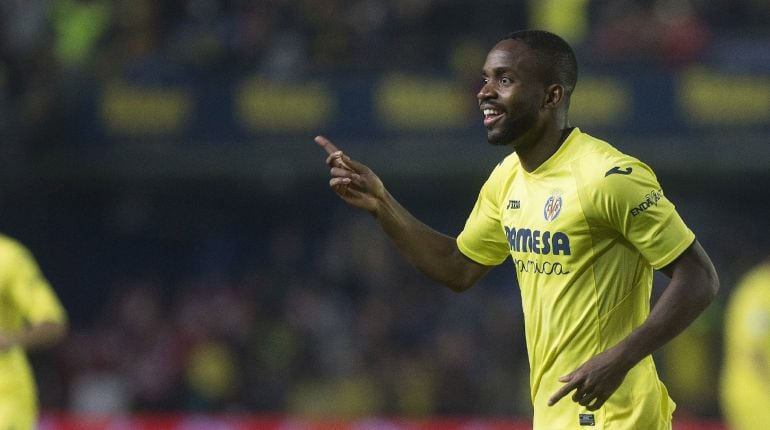 Bakambu celebra su gol ante el Athletic