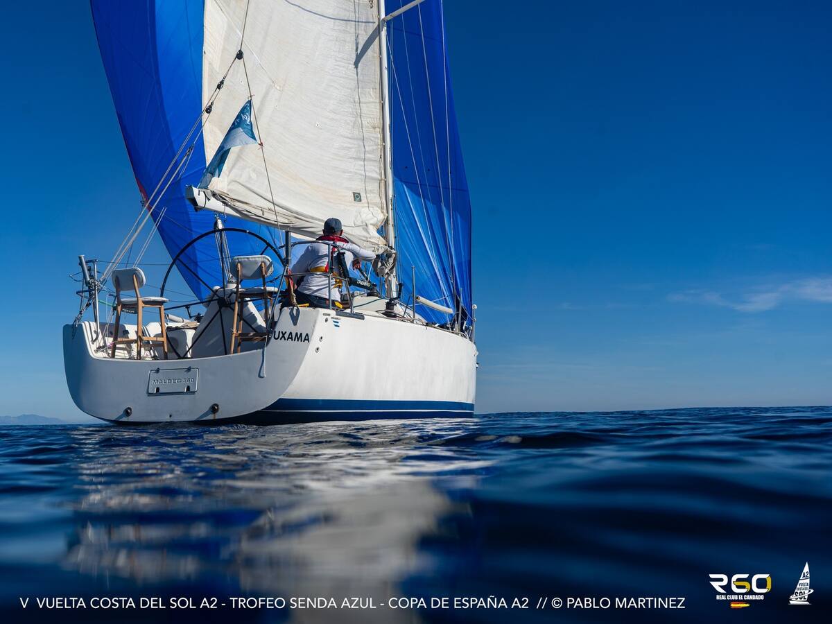 El barco Uxama del RC Mediterráneo campeón de Andalucía