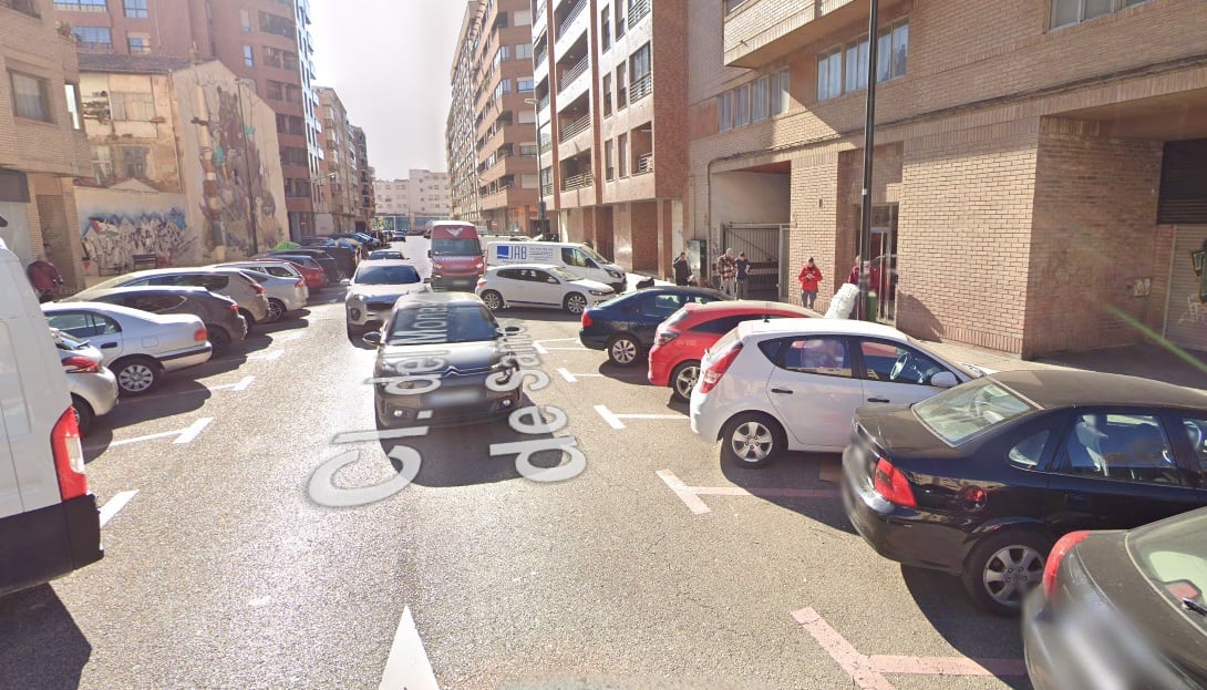 Calle Monasterio de Samos de Zaragoza