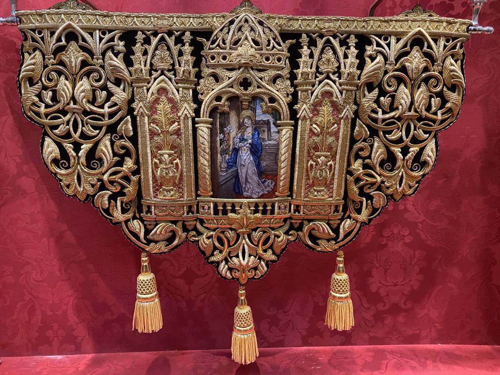 Nuevo paño de bocina de la Virgen de Gracia