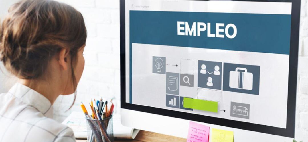 Usuaria de la plataforma de empleo