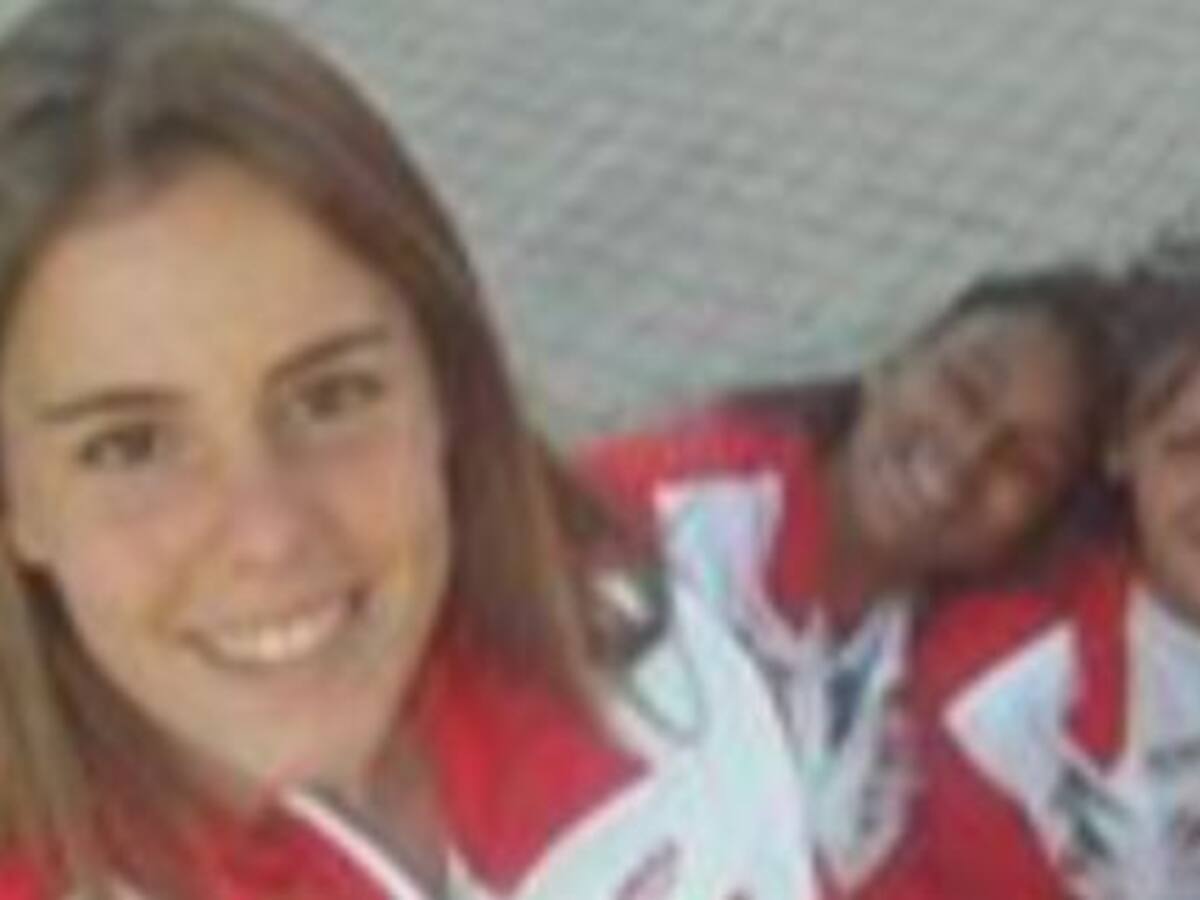 Arantza Toledo, con la selección española junior en el Campeonato de Europa de Sprint Olímpico