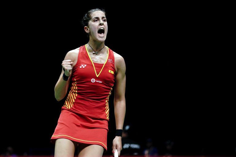 Carolina Marín en el Mundial de Bádminton