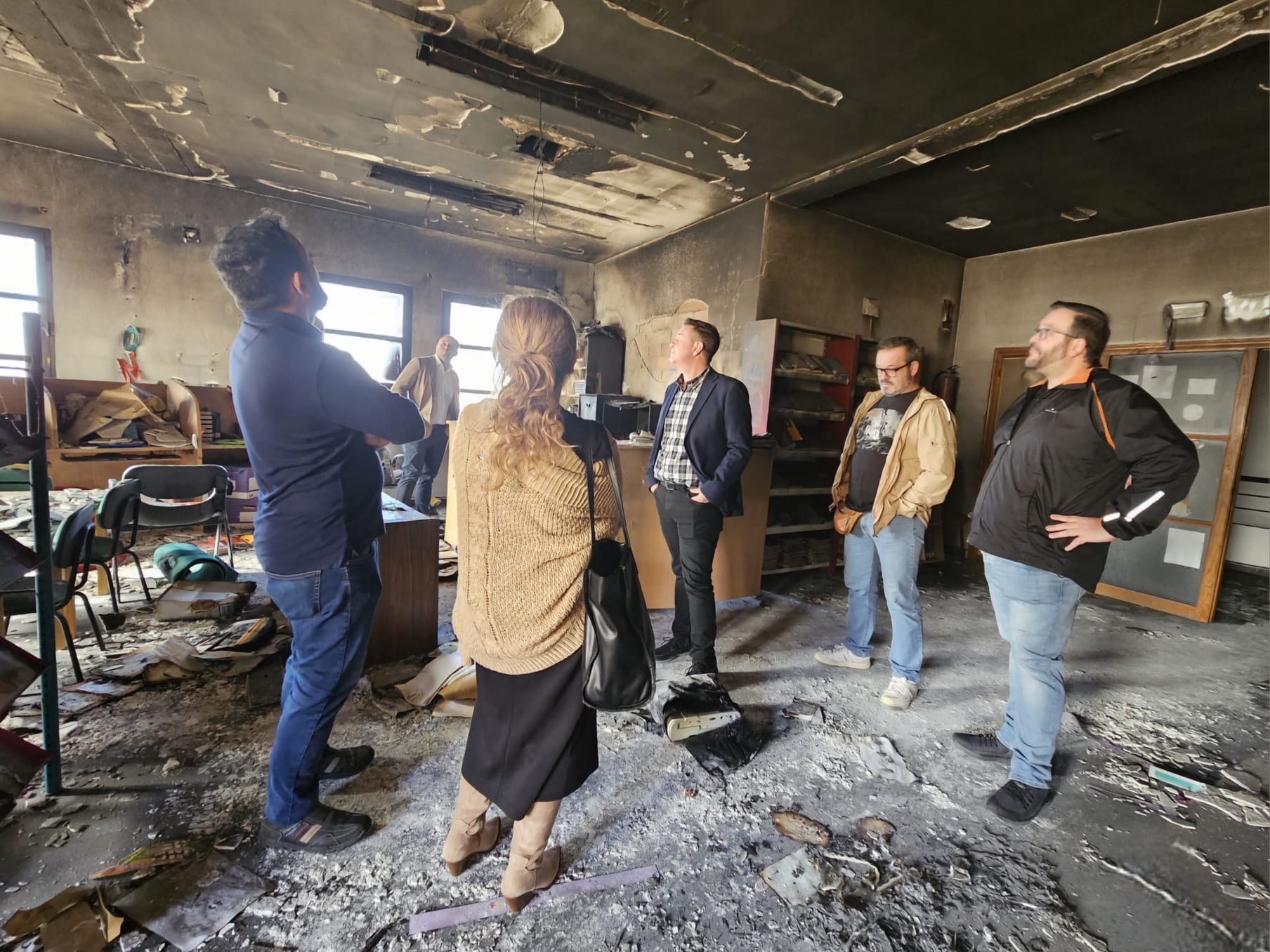 Así quedó la Biblioteca de Alatoz