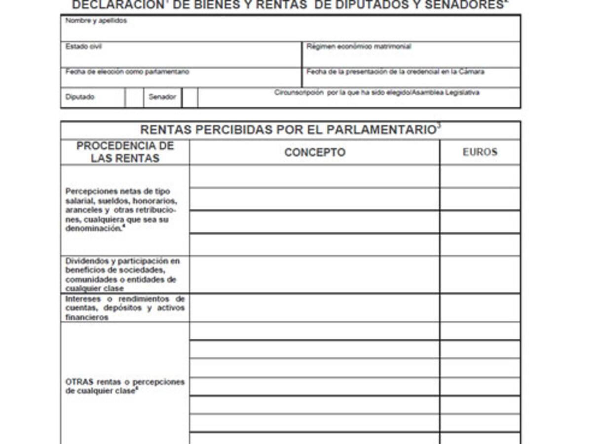 La transparencia de sus señorías