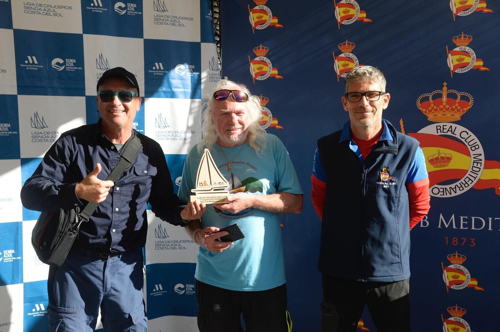 La embarcación "Mito", cuyo armador es Marcelo Caffaro y el patrón Raúl González, perteneciente al Club Náutico Benalmádena, fue la vencedora en la Segunda Liga de Cruceros Senda Azul Costa del Sol Bahía Málaga en el Real Club Mediterráneo