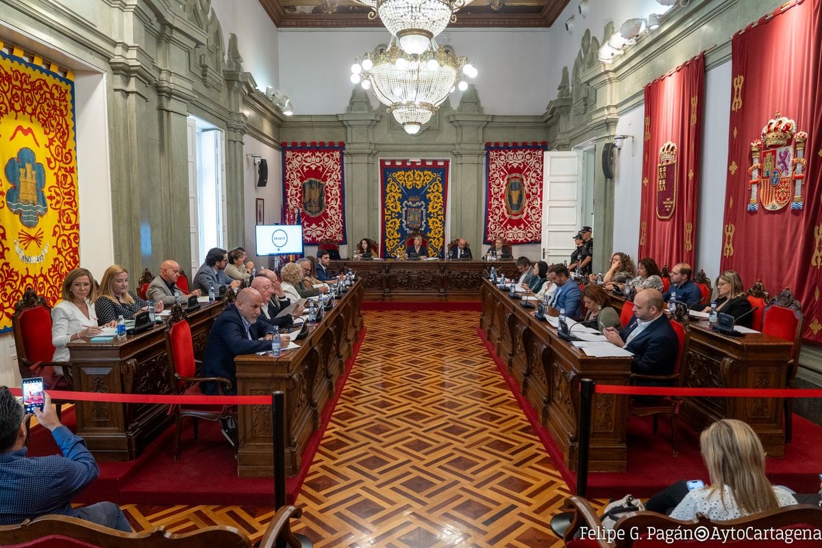 Pleno donde se rechazaron las ordenanzas y tasas municipales de 2024