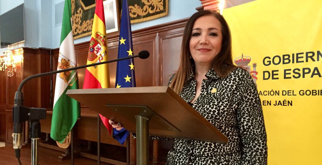 Catalina Madueño, instantes antes de la presentación de los PGE para la provincia