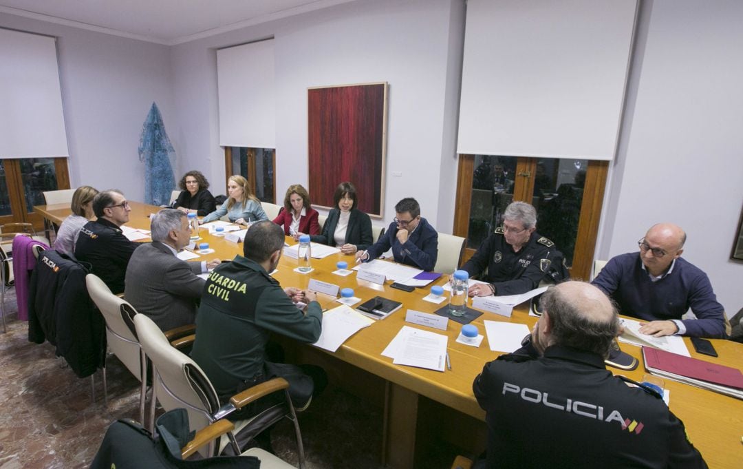 Reunión de la Junta de Seguridad de Gandia