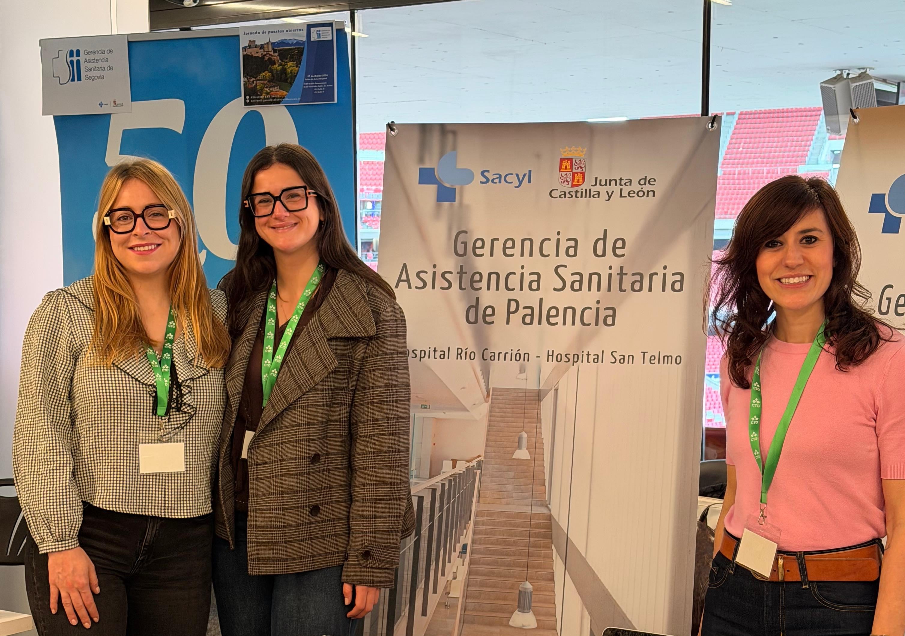 La Gerencia de Asistencia Sanitaria de Palencia presenta su oferta formativa a futuros residentes en las Jornadas PostMIR que se celebran en el Estadio Metropolitano de Madrid