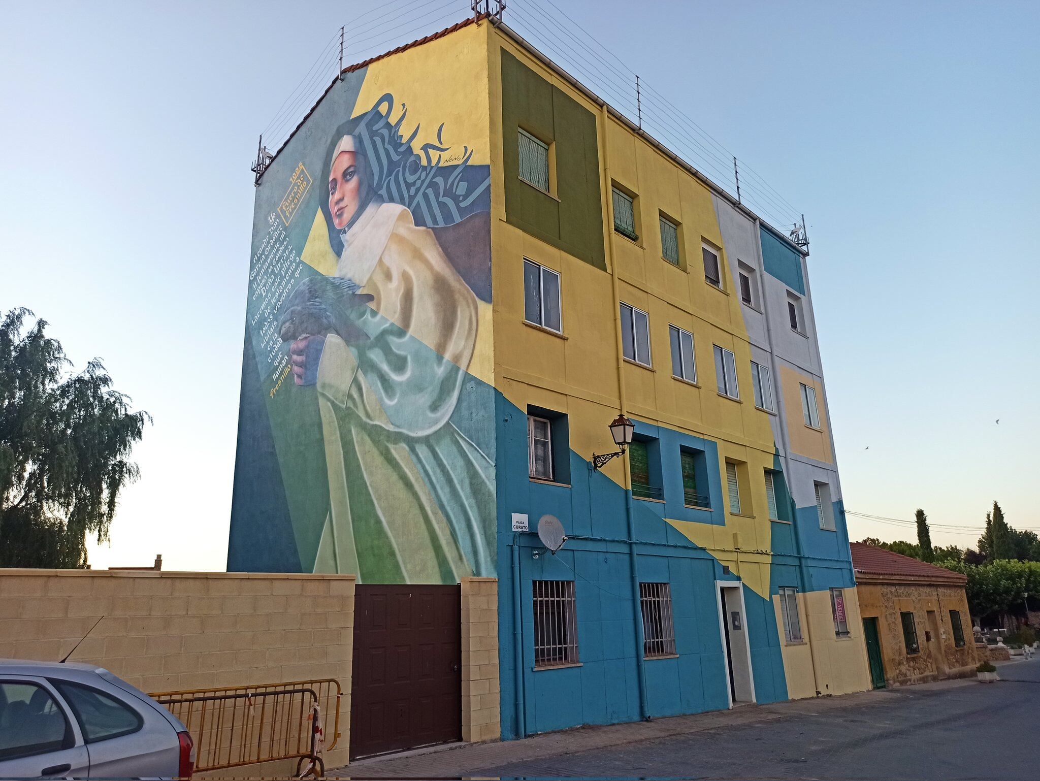 El edificio ha pegado un gran cambio