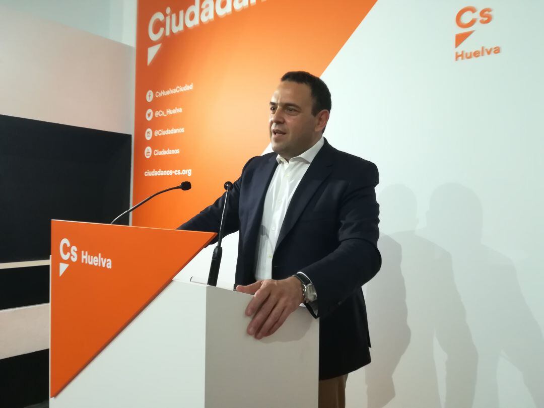 Carlos Hermoso candidato nº1 al Congreso por Huelva en Ciudadanos (Cs)