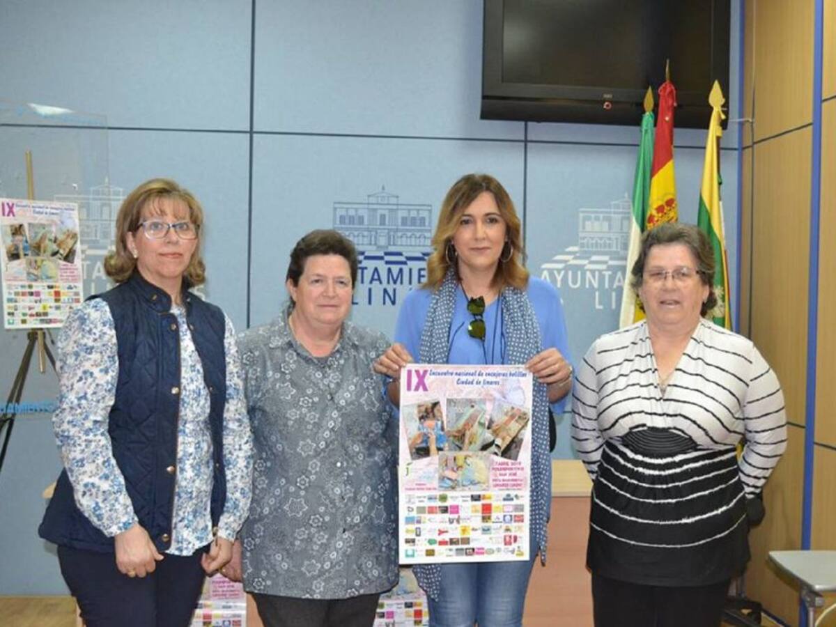 Más de 400 encajeras se dan cita en Linares este domingo