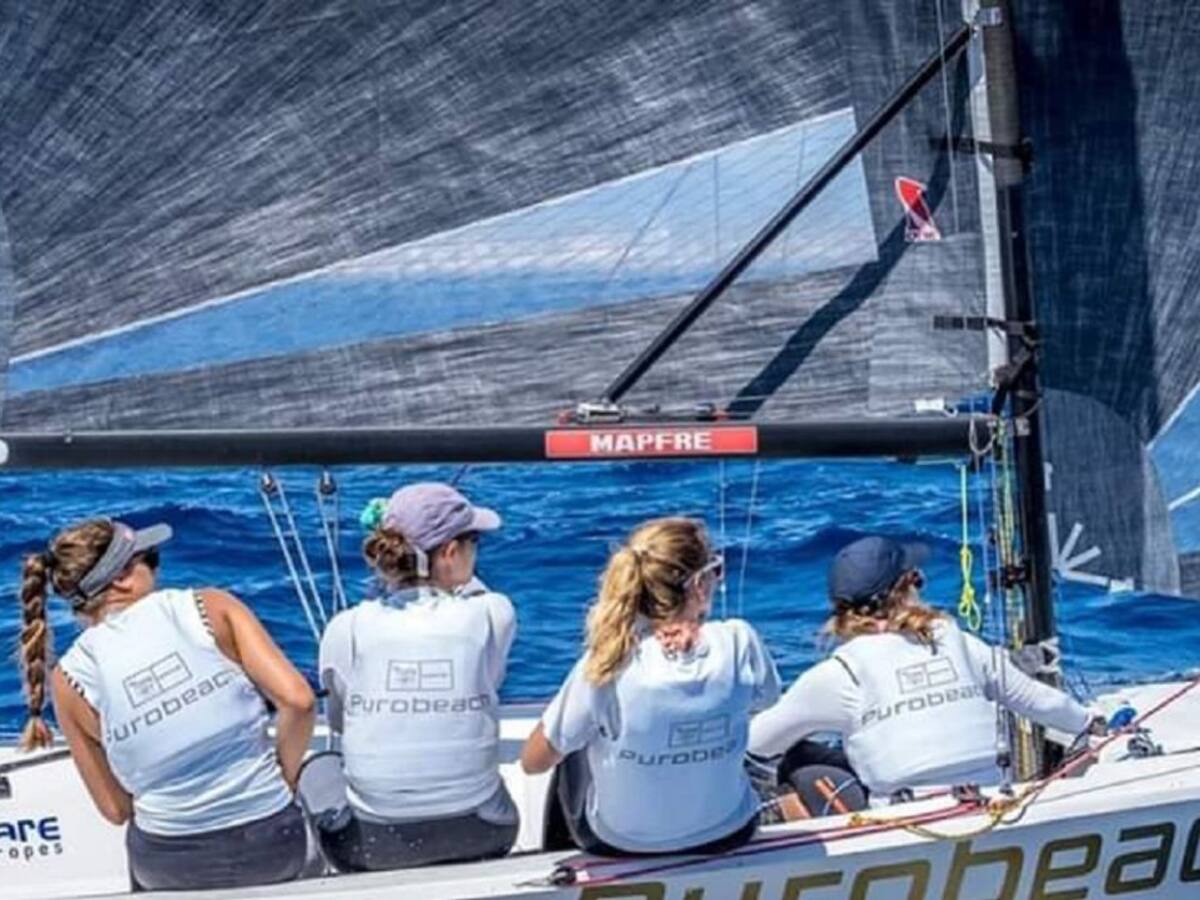 Julia Miñana roza el podio en la Copa del Rey de Vela