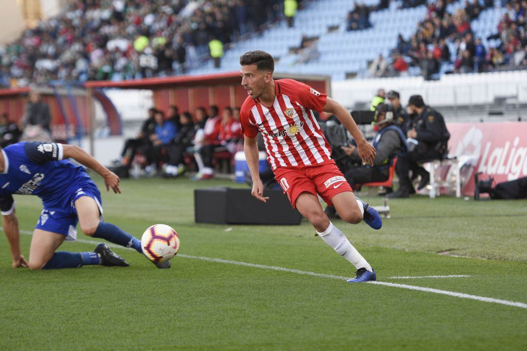 Juan Carlos Real, en acción.