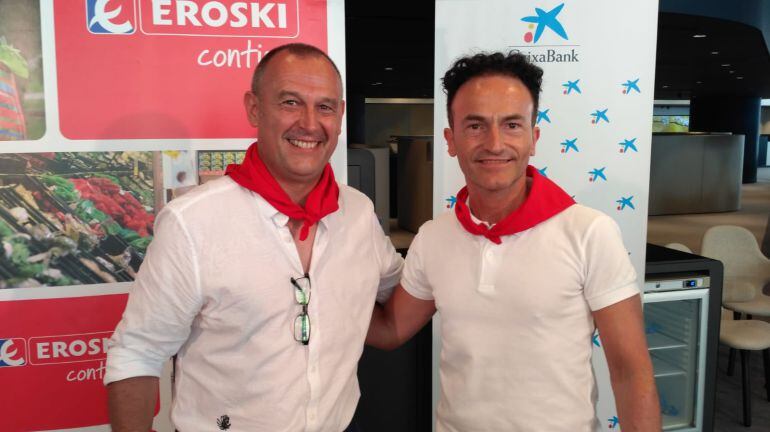 Cástor Fantoba (i), pañuelico de honor 