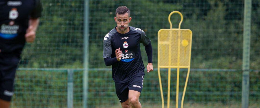 Menudo, durante un entrenamiento