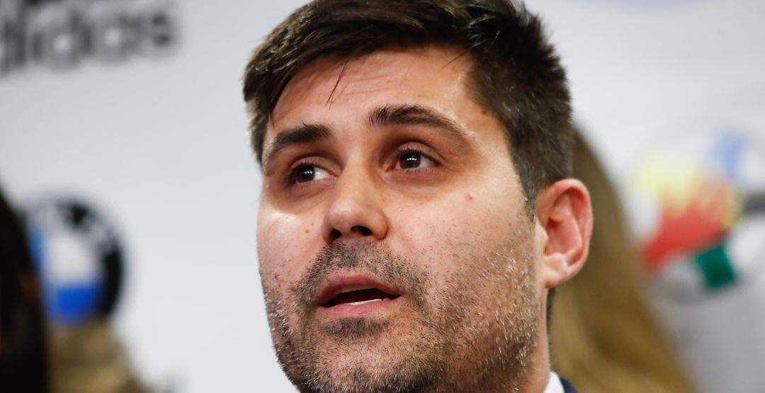 David Aganzo, durante una comparecencia oficial