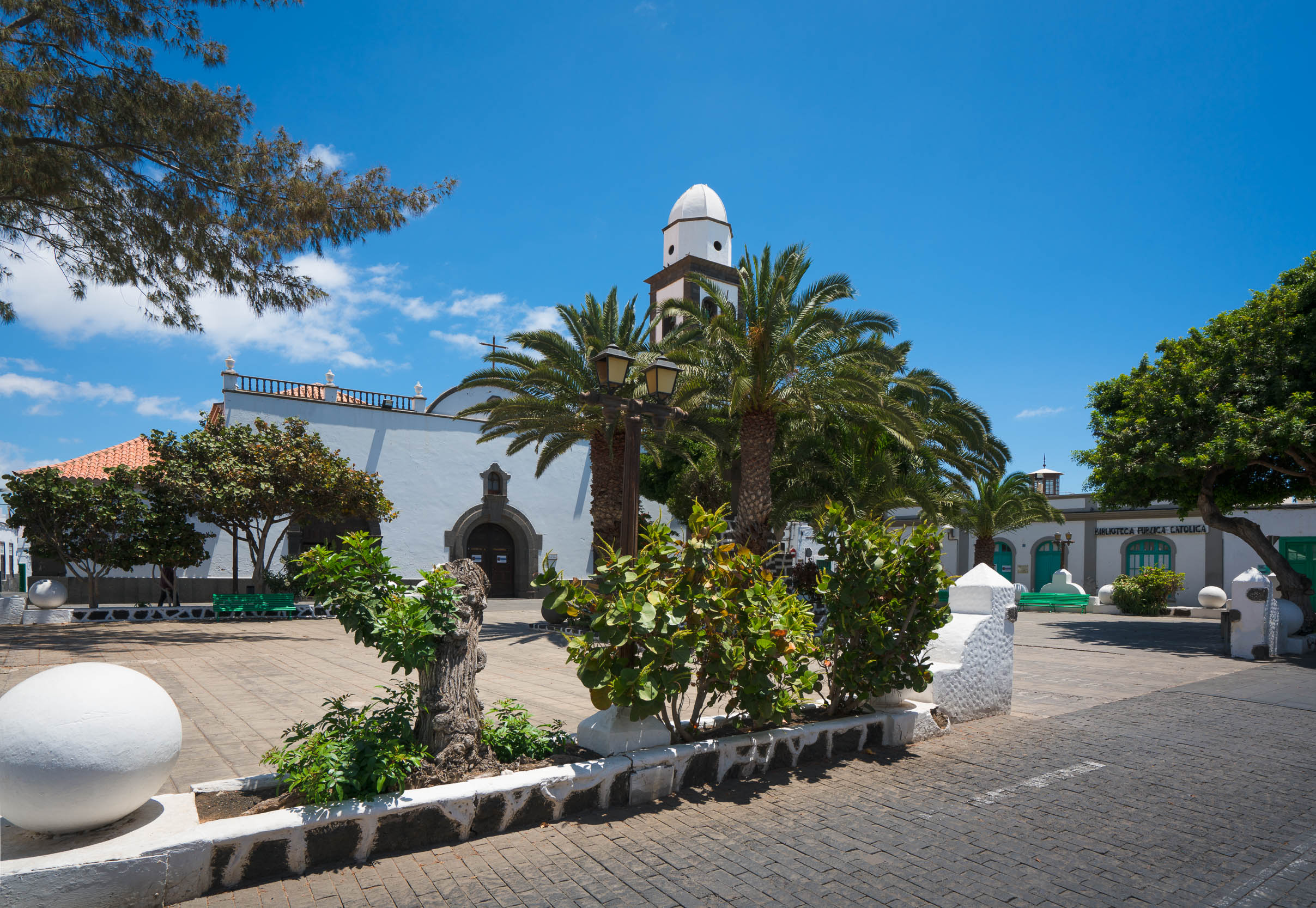 Plaza de Las Palmas en Arrecife, Lanzarote.