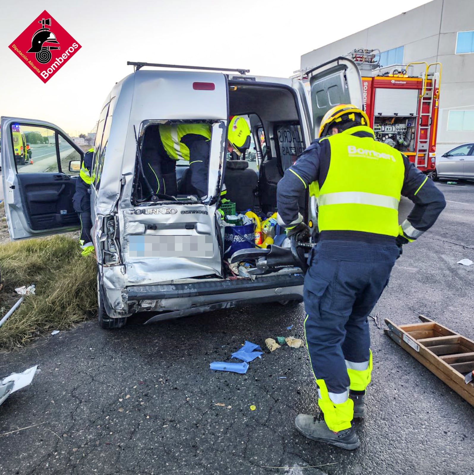 Accidente de tráfico en Cañada