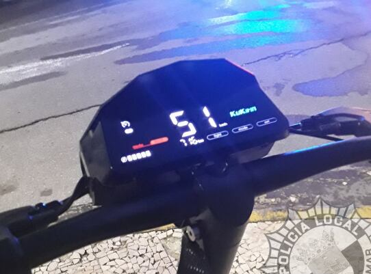 Patinete eléctrico incautado en Oropesa por duplicar la velocidad permitida