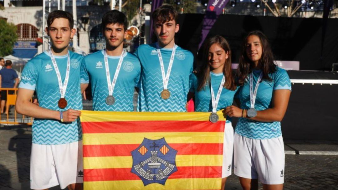 La delegació menorquina de judo va guanyar aquest dilluns un or, tres plates i un bronze.