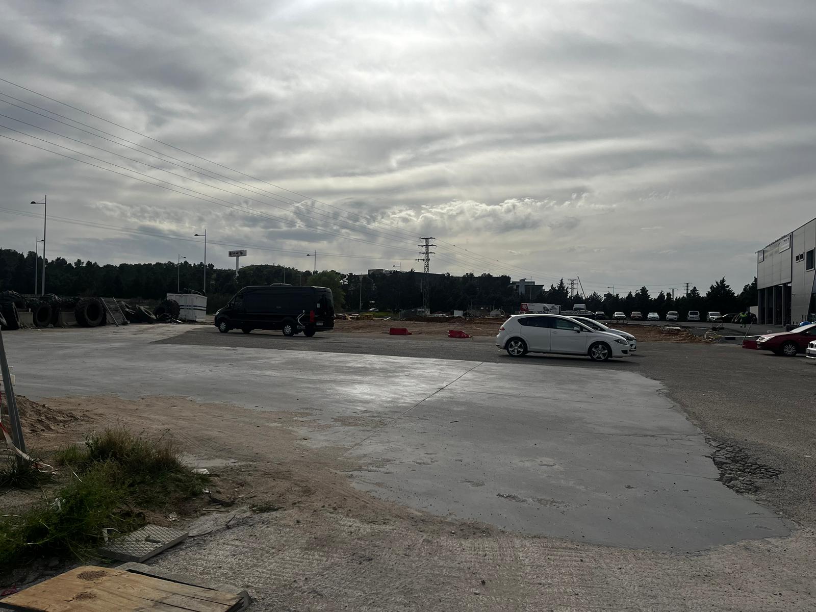 Imagen del lugar en donde se va a ubicar la franquicia McDonald&#039;s en el barrio del Polígono de Toledo, junto al centro comercial &#039;Luz del Tajo&#039;