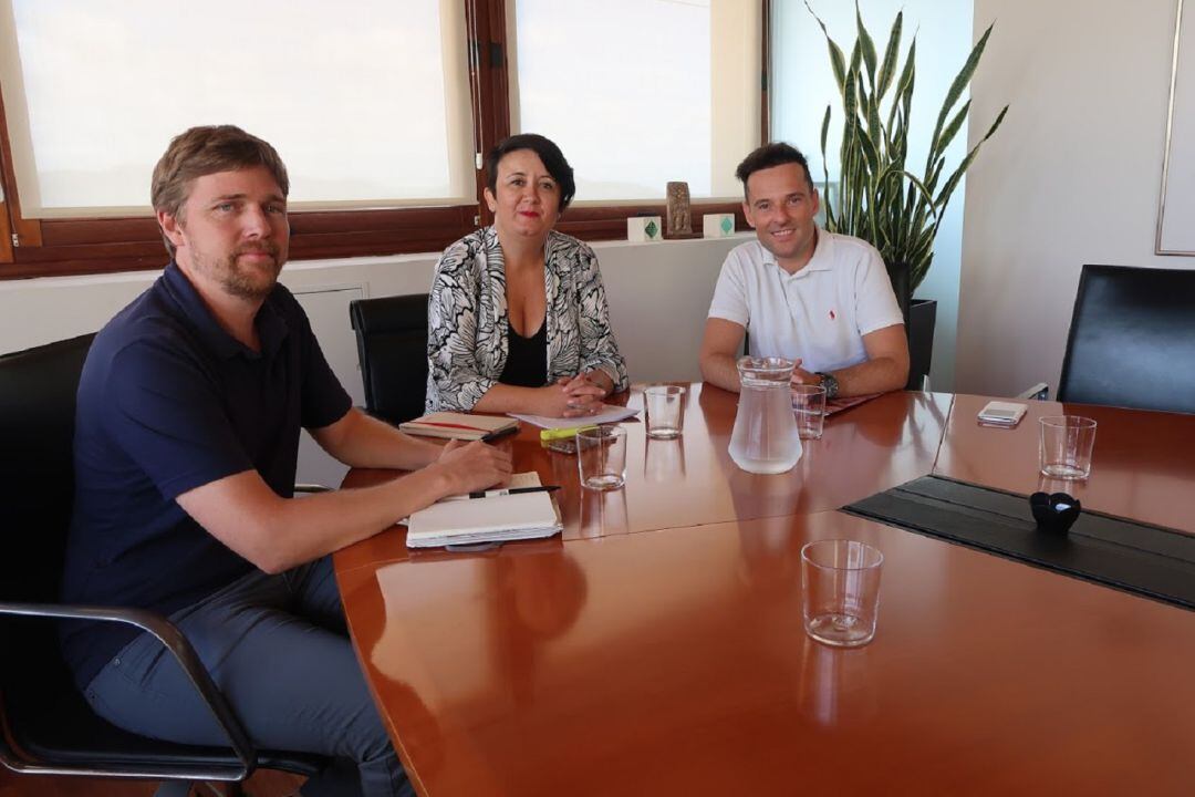 Un momento durante la reunión