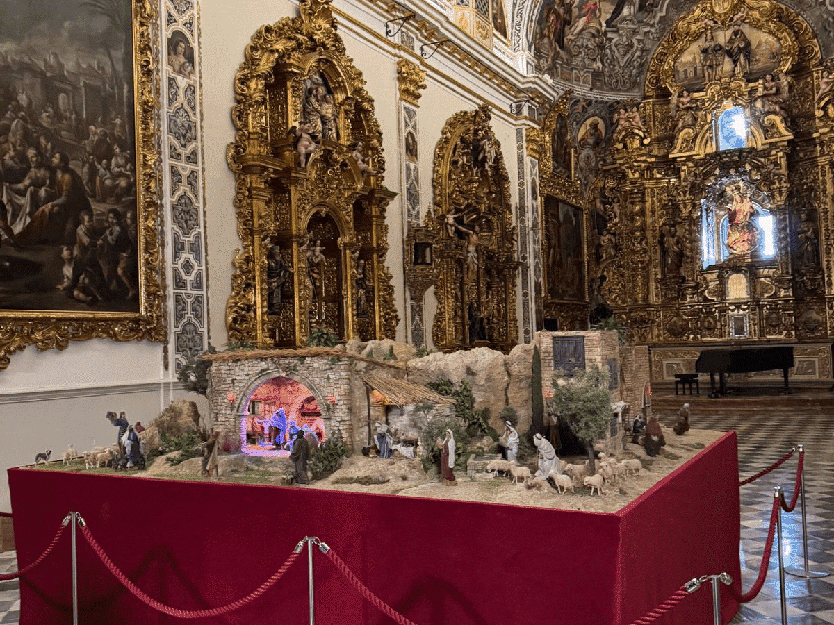 Mariló Tena: "Llevamos desde mayo trabajando en el Belén"