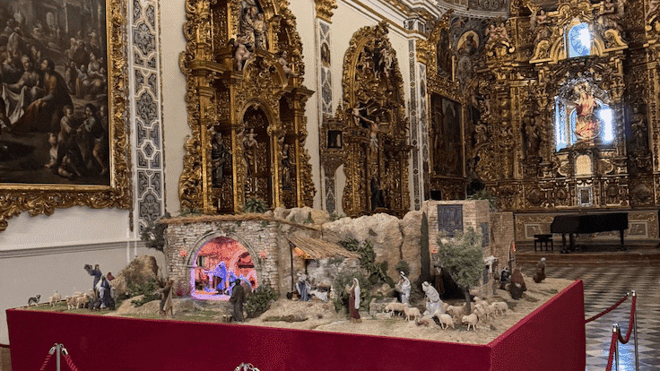 Mariló Tena: "Llevamos desde mayo trabajando en el Belén"