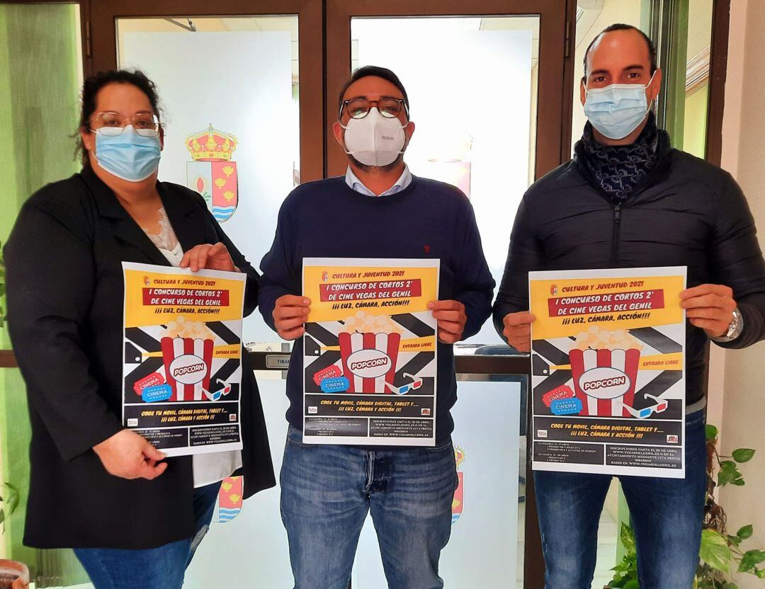 Las autoridades de Vegas del Genil (Granada) presentan el primer Concurso de Cortos de Cine 2’