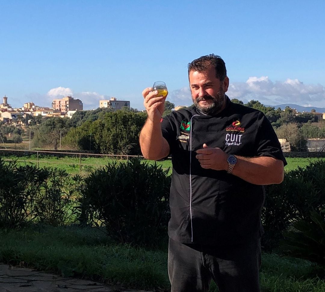 El cuiner Miquel Calent, nomenat Tafoner Major per la DO Oli de Mallorca