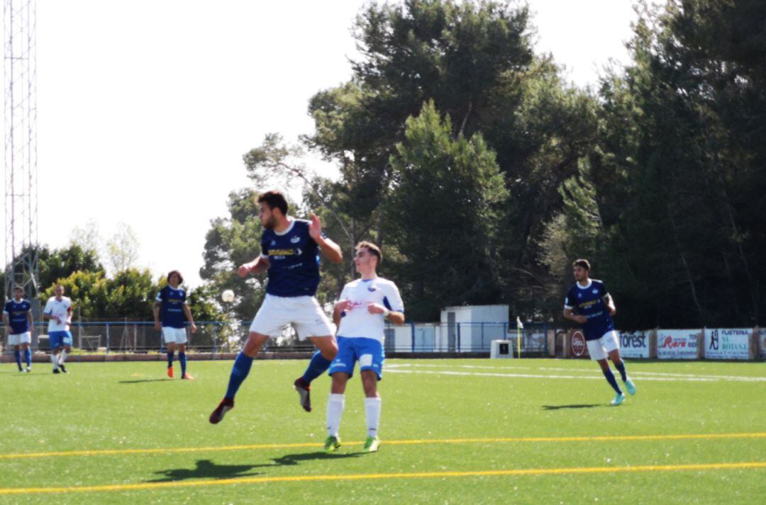 Imagen del partido jugado en Sant Rafel