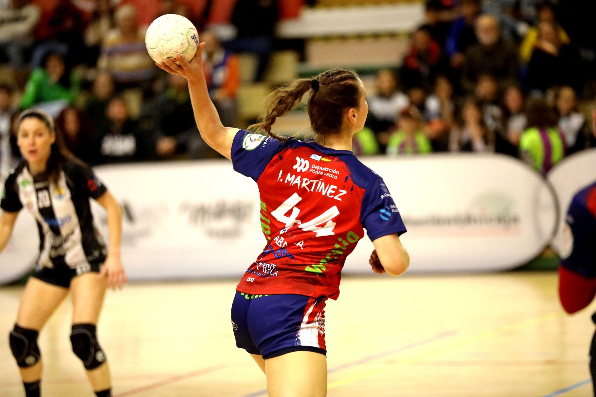 Itziar Martínez durante un partido del Mecalia Atlético Guardés