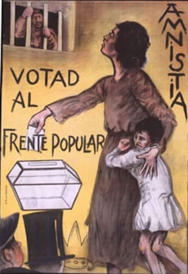 Cartel época del Frente Popular