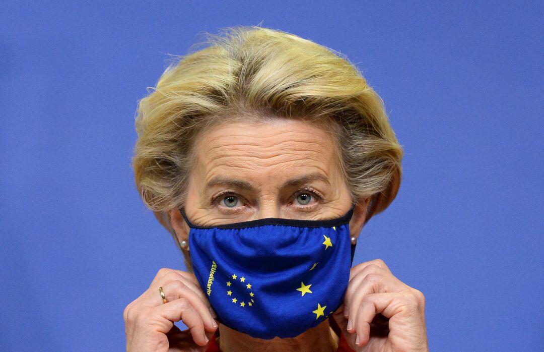 La presidenta de la Comisión Europea, Ursula von der Leyen.