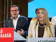 Miguel Ángel Gallardo y María Guardiola