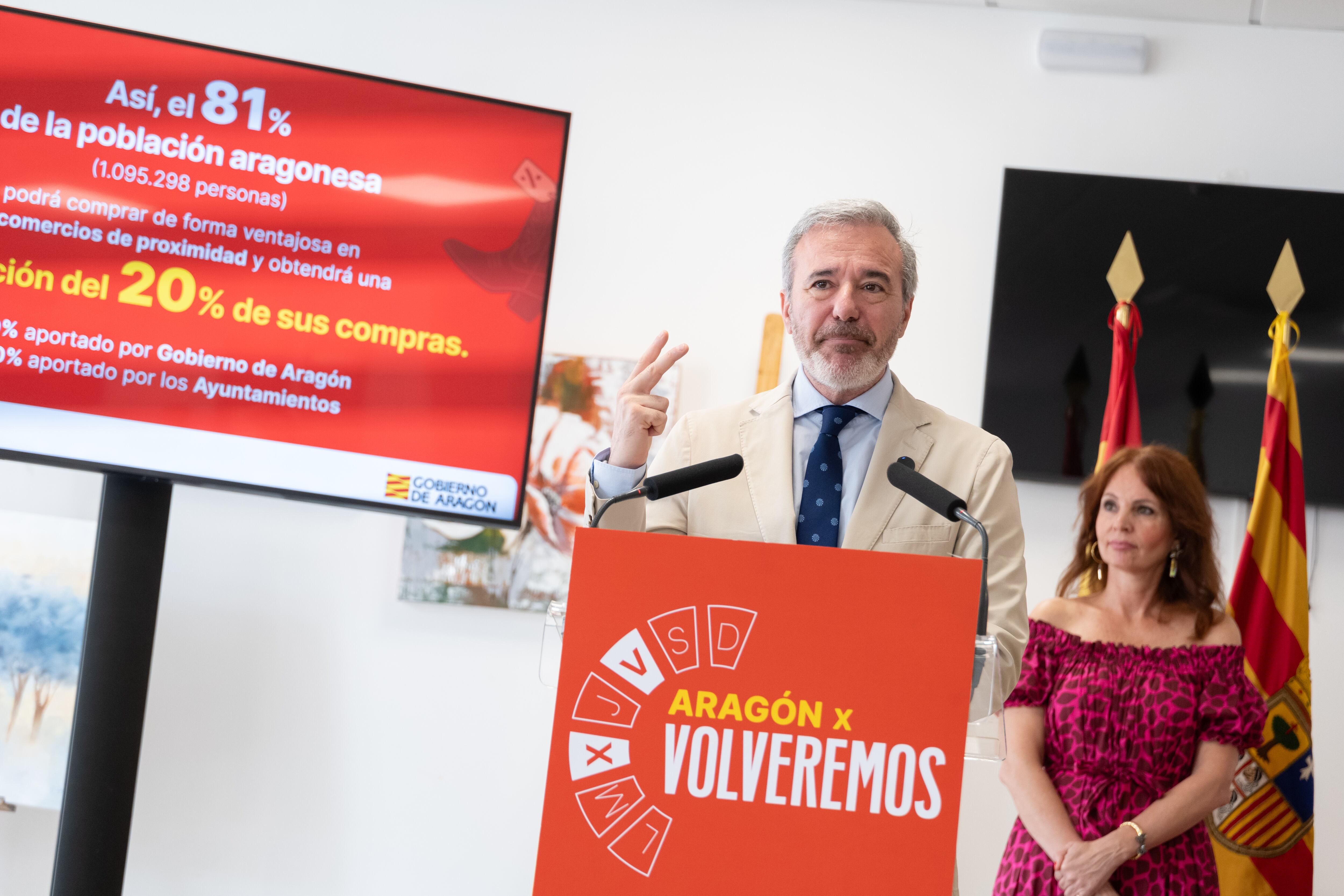 Presentación del programa &#039;Volveremos&#039; en Ejea de los Caballeros