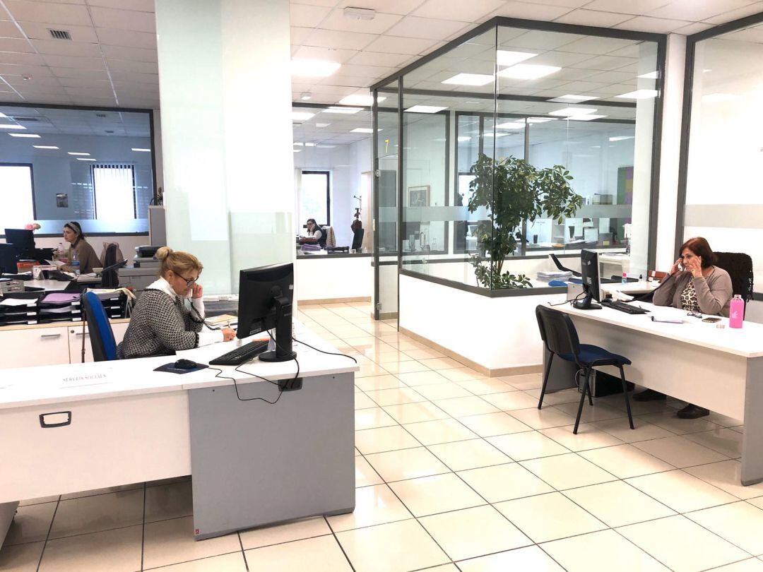 Oficina de Servicios Sociales en el Ayuntamiento de Gandia