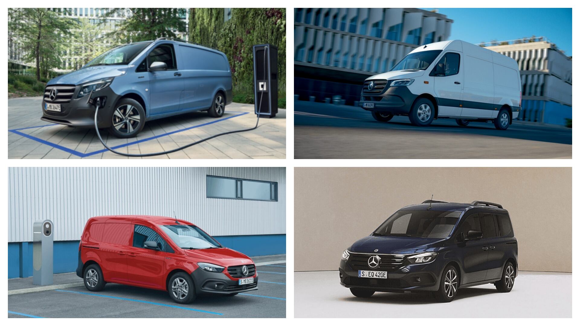 Mercedes-Benz amplía su gama eléctrica para profesionales / Mercedes