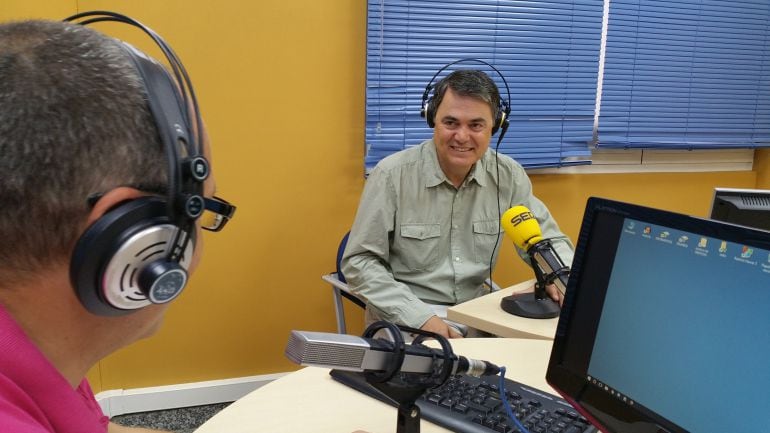 Carlos Rojas, durante la entrevista en Hoy por Hoy Granada.