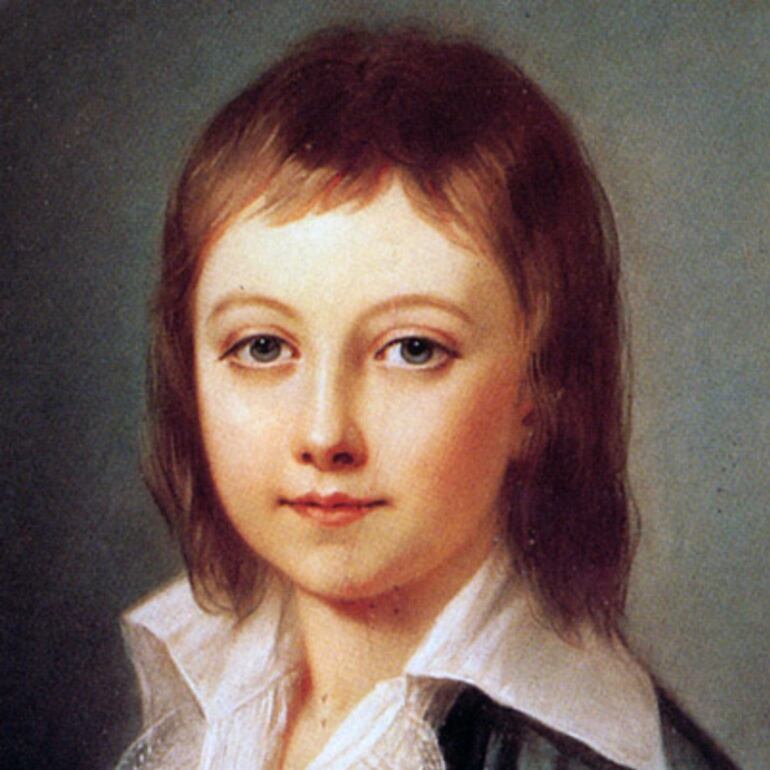 Retrato de Luis Carlos de Borbón, hijo de Luis XVI