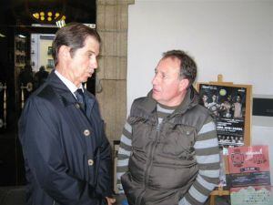 Marín conversó con el pedáneo de San Andrés de las Puentes