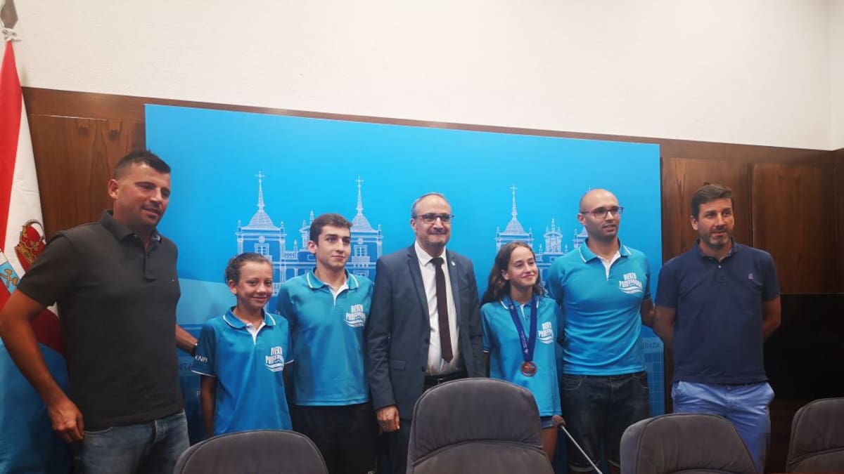 Reconocimiento al Natación Bierzo-Ponferrada