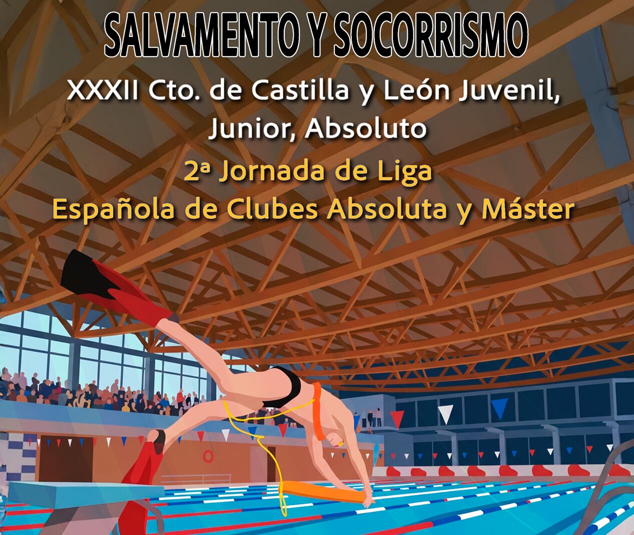 Palencia lleva a 44 deportistas al  XXXII Campeonato de Castilla y León de Salvamento y Socorrismo Juvenil, Júnior y Absoluto
