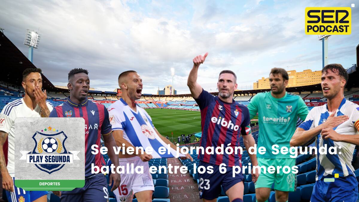 Se viene el jornadón de Segunda: batalla entre los 6 primeros