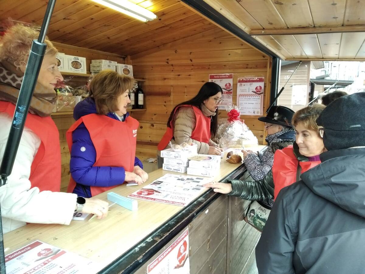 Un mañana prenavideña solidaria