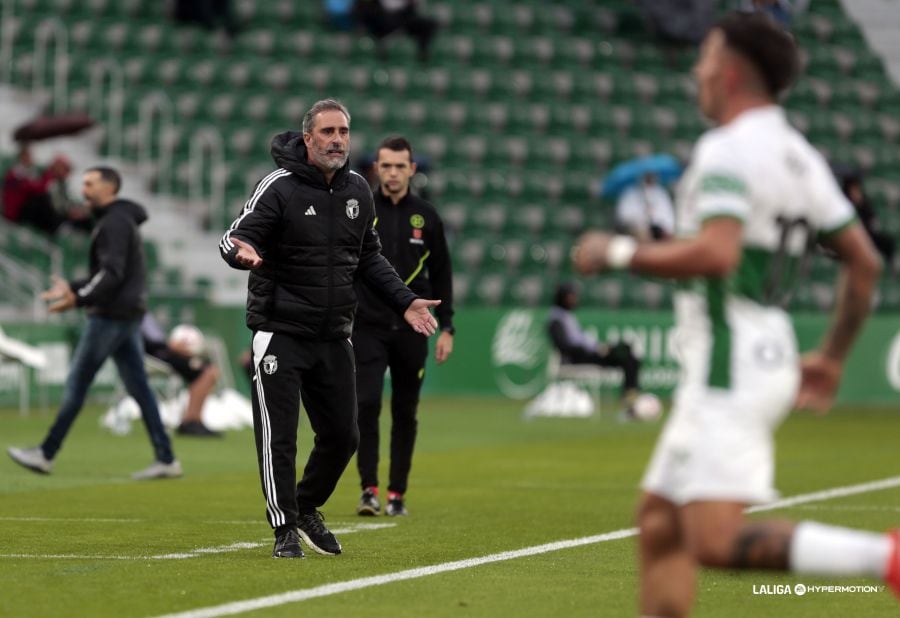 Jon Pérez Bolo en el partido de este domingo ante el Elche. / Foto: La Liga