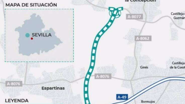 Los alcaldes de Salteras y Valencina aplauden que se licite el tramo que une sus municipios, pero piden que se cierre cuanto antes el anillo de la SE-40
