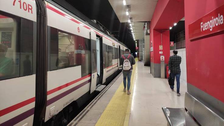 "En hora punta se han quedado muchos usuarios esperando en los andenes", Miguel Montenegro, CGT